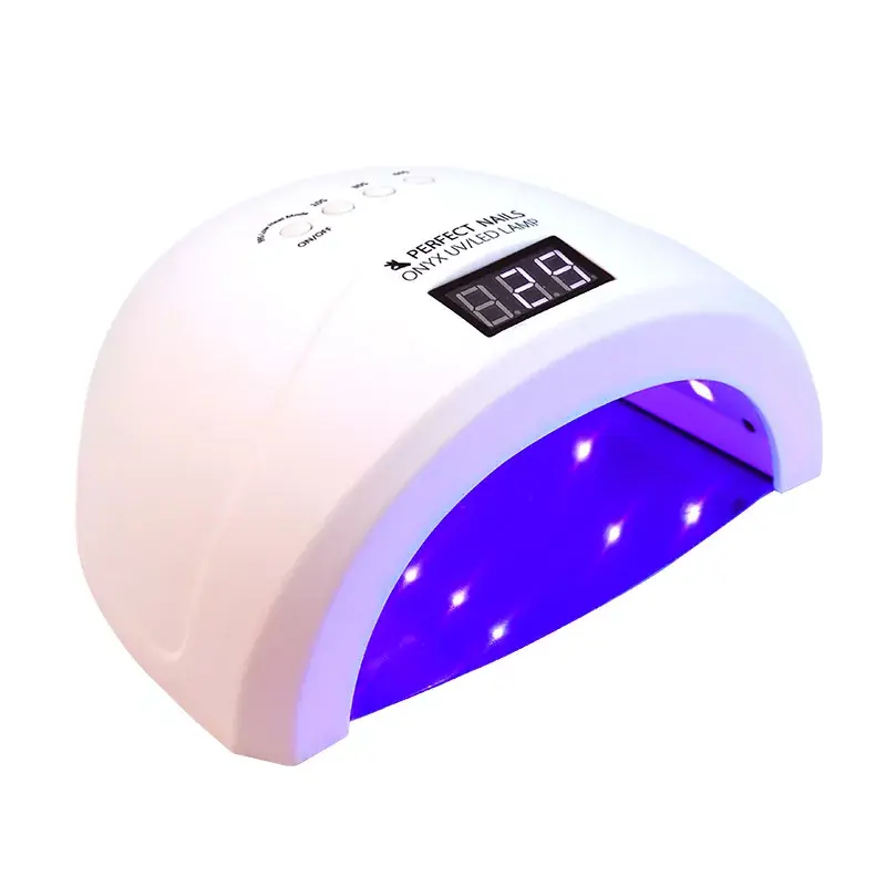 Exkluzív ajánlat Perfect Nails Műkörmös UV/LED Lámpa - Rubber White - Matte Effect