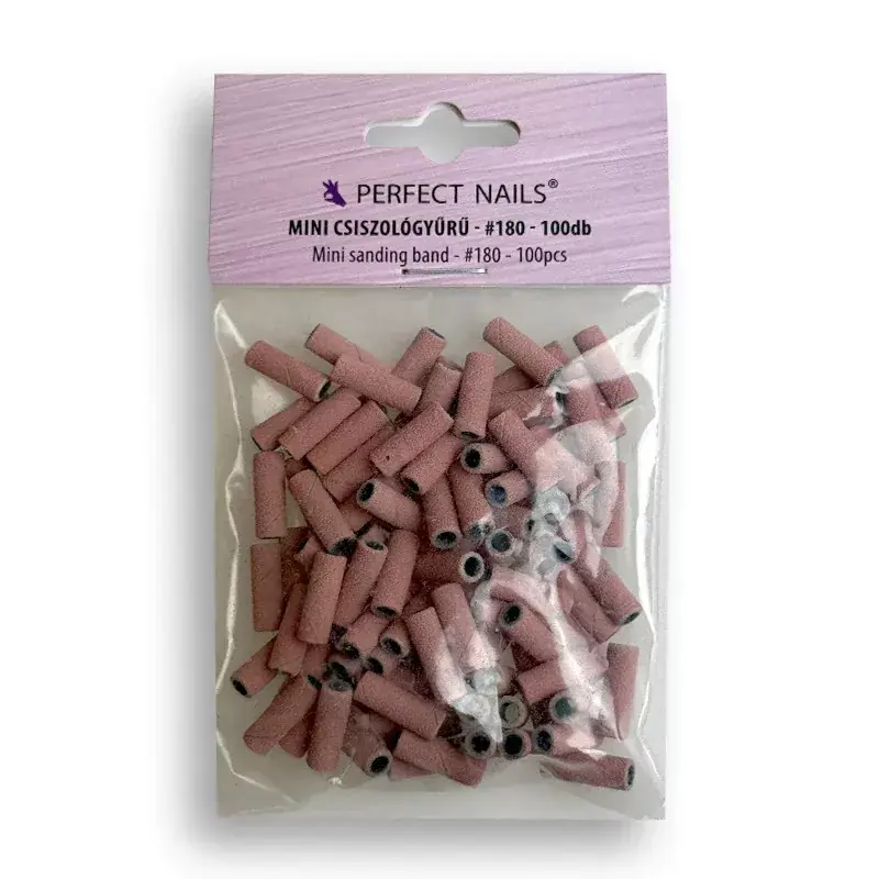 Csak ma Perfect Nails Mini csiszológyűrű - 180 100db