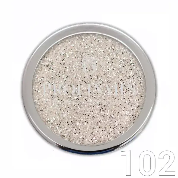 Profi Nails Pure Silver glitter 3g No.102 (ezüst árnyalat) Azonnali szállítás