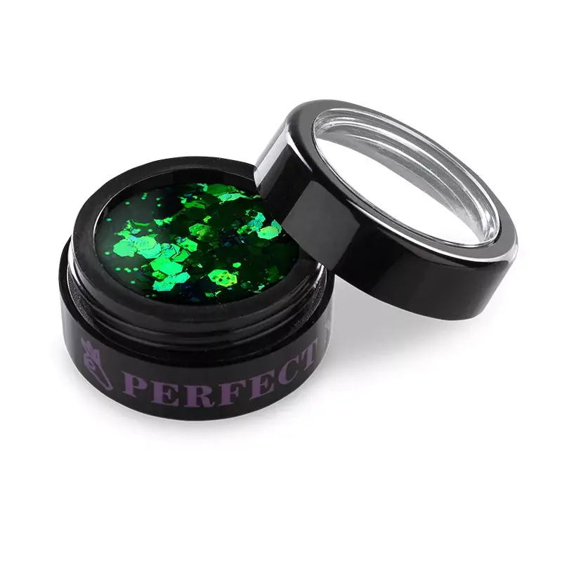 Perfect Nails Körömdíszítő Glitter - Multisize - 7 Outlet