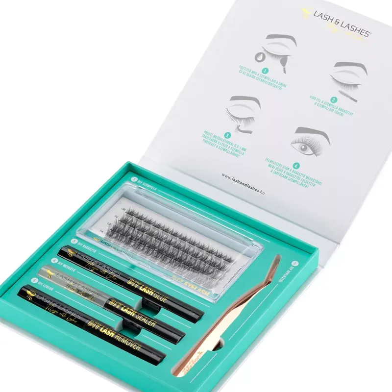 Lash and Lashes DIY szempilla készlet No’07 otthoni felhasználásra Kiárusítás