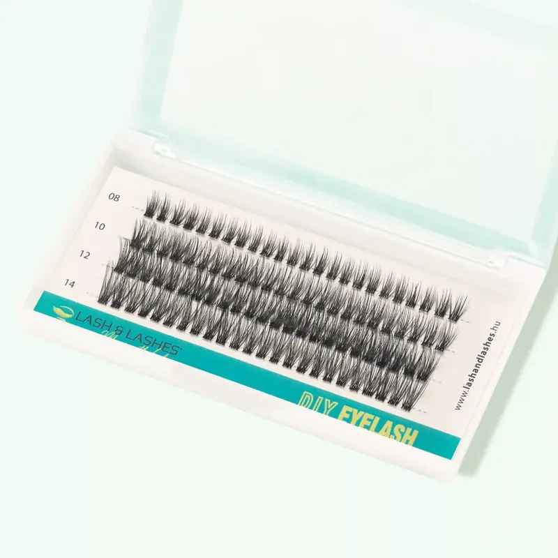 Szuper akció Lash and Lashes DIY Szempilla L04 Otthoni felhasználásra