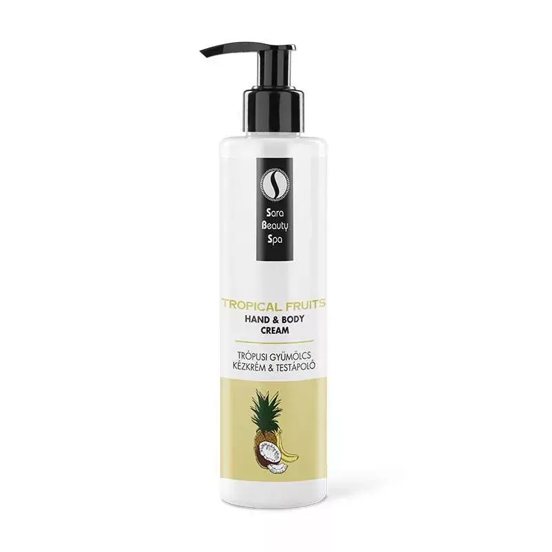 Biztonságos vásárlás Sara Beauty Spa Kézkrém és Testápoló 250ml - Trópusi Gyümölcs
