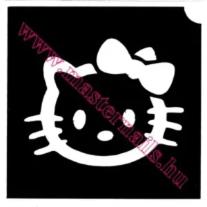 Kedvezmény Csillámtetoválás Sablon / Hello Kitty MN-69