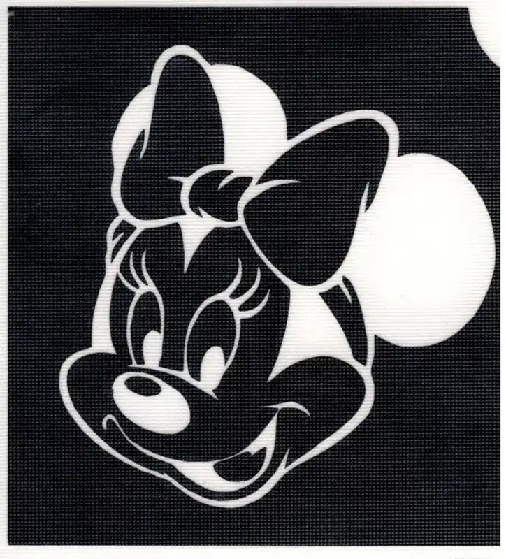 Népszerű Csillámtetoválás Sablon Minnie MN-57