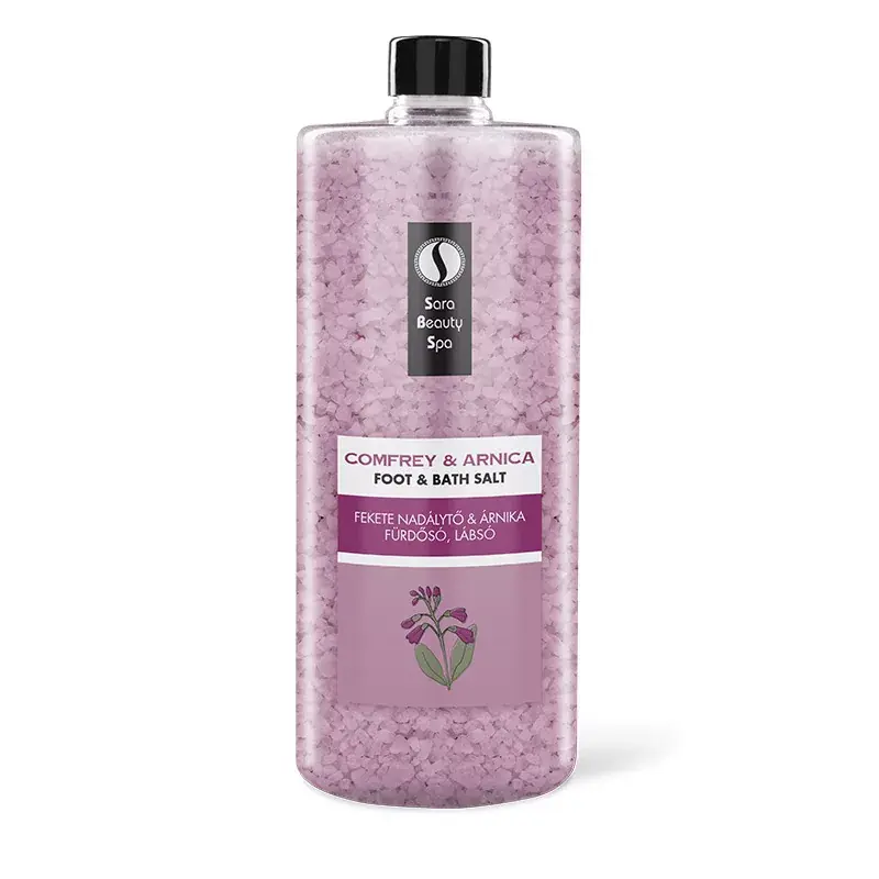 Szuper ajánlat Sara Beauty Spa Izomlazító, regeneráló fürdősó, és lábáztató só – Árnika & Fekete nadálytő 1320g