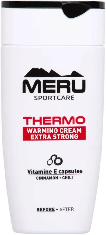 Expressz kézbesítés Meru THERMO - Melegítő Krém / Elnyújtott hatású thermo - extra erős 150ml