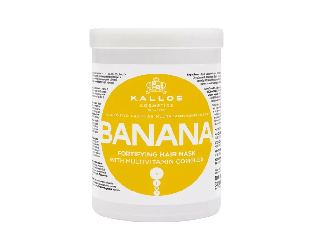 Legkelendőbb Kallos - KJMN Banán Hajpakoló Krém 1000ml