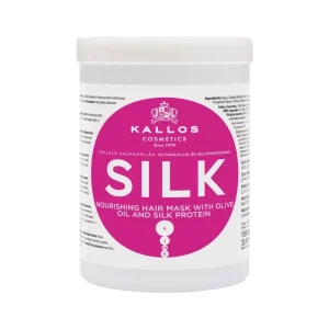 Exkluzív ajánlat Kallos - KJMN Silk Hajpakoló Krém olívaolajjal és selyemproteinnel száraz, élettelen hajra 1000ml