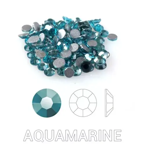 Expressz kézbesítés Preciosa Strasszkő aquamarine ss9 50 db