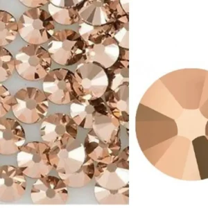 Preciosa Strasszkő rose gold / Capri Gold ss12 50 db Expressz szállítás