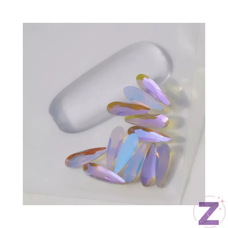 Azonnali szállítás Zodiac - Csepp Alakú Formakő 8x3mm - 12db