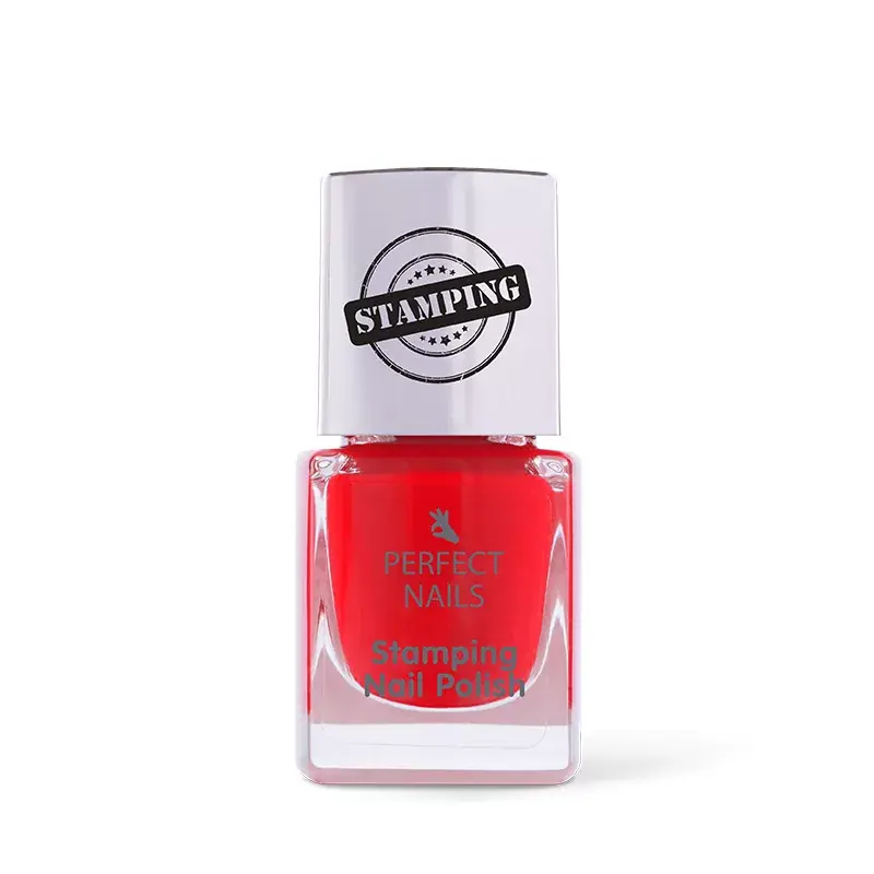 Perfect Nails Körömnyomda lakk 004 - Piros Prémium