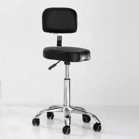 Gurulós Forgózsámoly Shaped Háttámlás - Fekete * Árcsökkenés