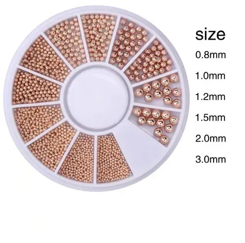 Szórógyöngy tárcsában - Rose Gold Legjobb ár