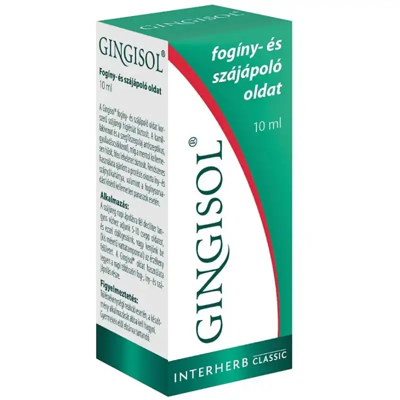 Interherb Gingisol fogínyecsetelő – 10ml Vásárlói kedvenc