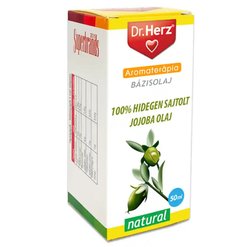 Gyors szállítás Dr. Herz 100% Hidegen Sajtolt Jojobaolaj – 50ml