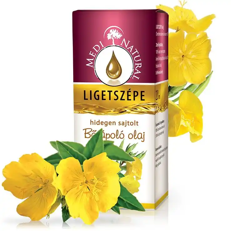 Korlátozott ajánlat Medinatural bőrápoló olaj ligetszépe – 20ml