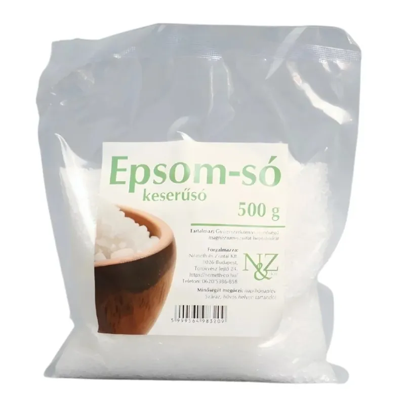 N&Z Epsom só (keserűsó) – 500g Gyors szállítás
