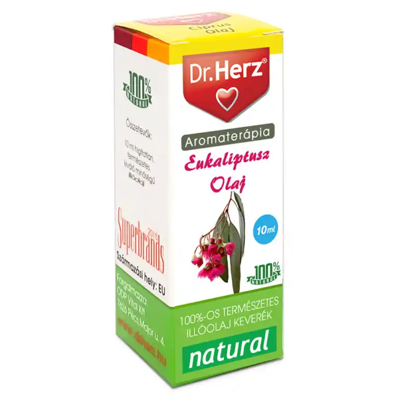 Dr. Herz Eukaliptusz illóolaj – 10ml Biztonságos vásárlás
