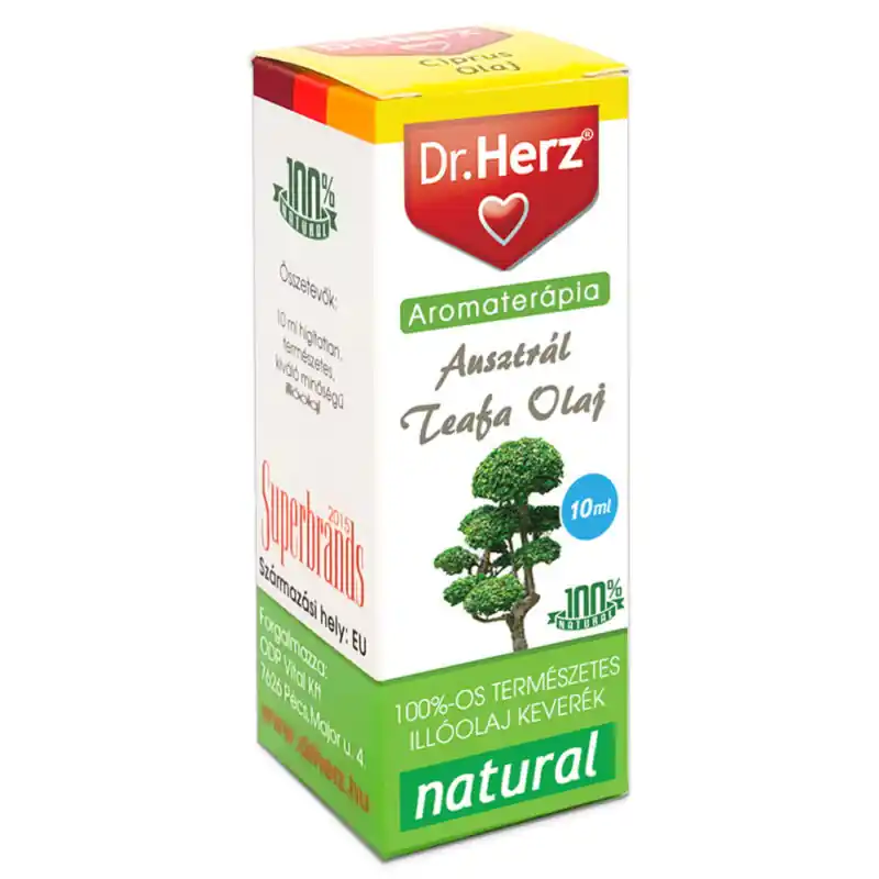 Expressz szállítás Dr. Herz 100% Ausztrál teafa illóolaj – 10ml