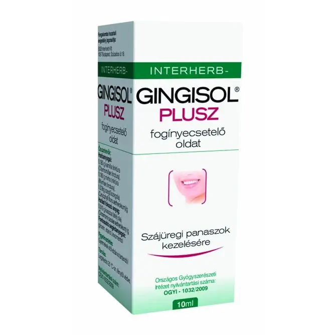 Interherb Gingisol Plusz fogínyecsetelő – 10ml Ne maradj le