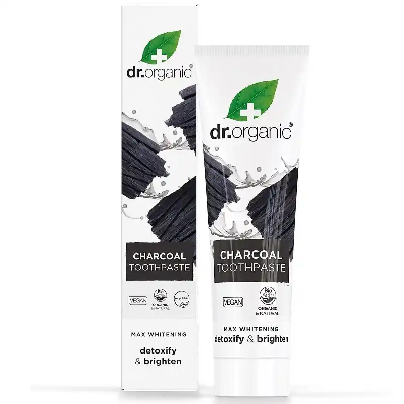 Dr. Organic Charcoal Extra fehérítő fogkrém aktív szénnel – 100ml Vedd meg online