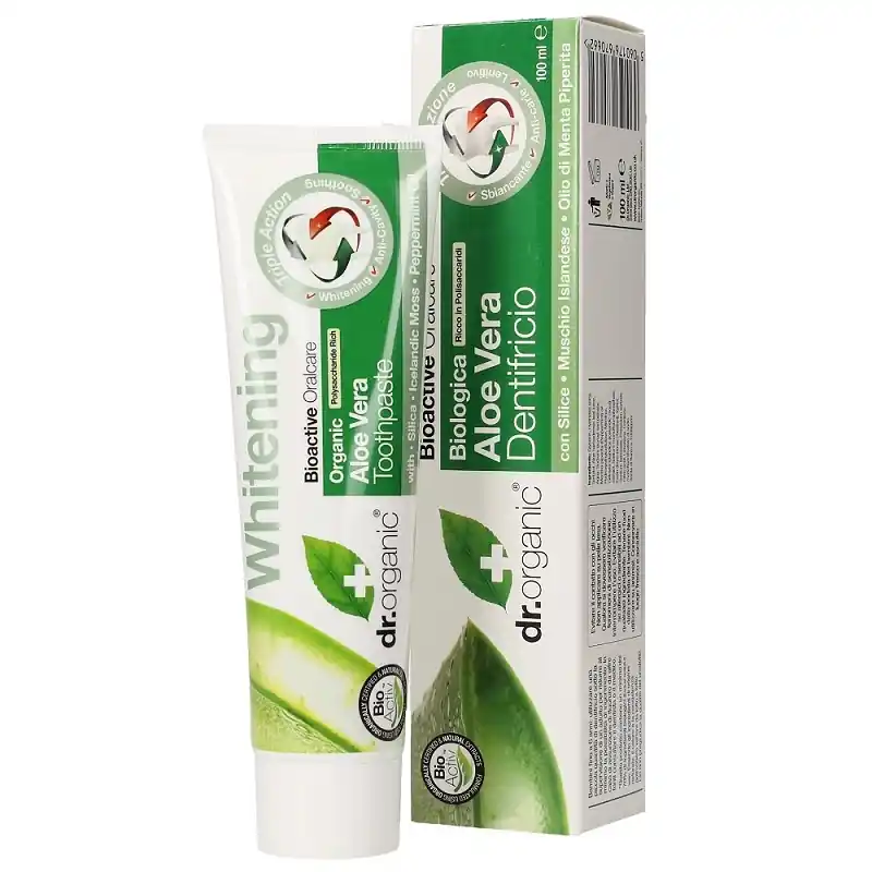 Kiárusítás Dr. Organic bio aloe vera fogkrém – 100ml