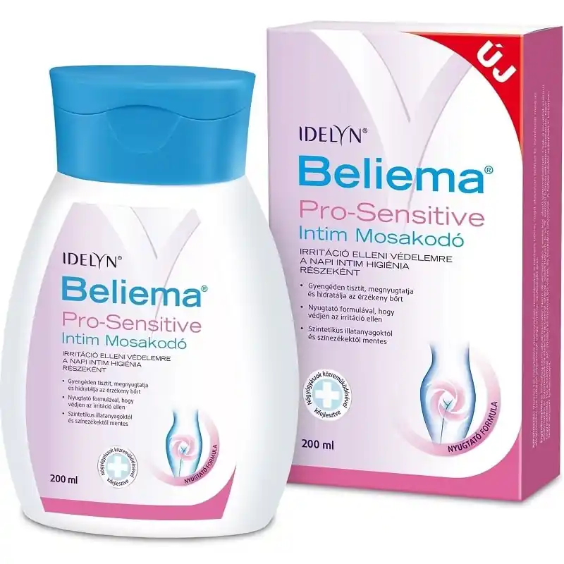 Idelyn Beliema Pro Sensitive Intim mosakodó – 200ml Prémium