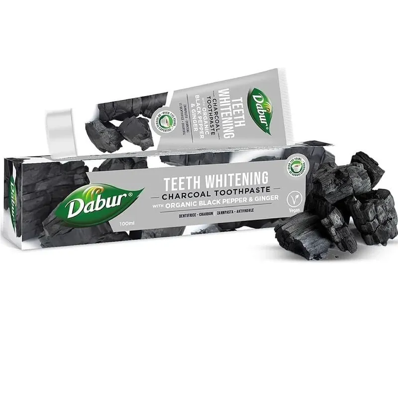 Rendeld meg most Dabur Herbal fehérítő aktív szenes fogkrém – 100ml