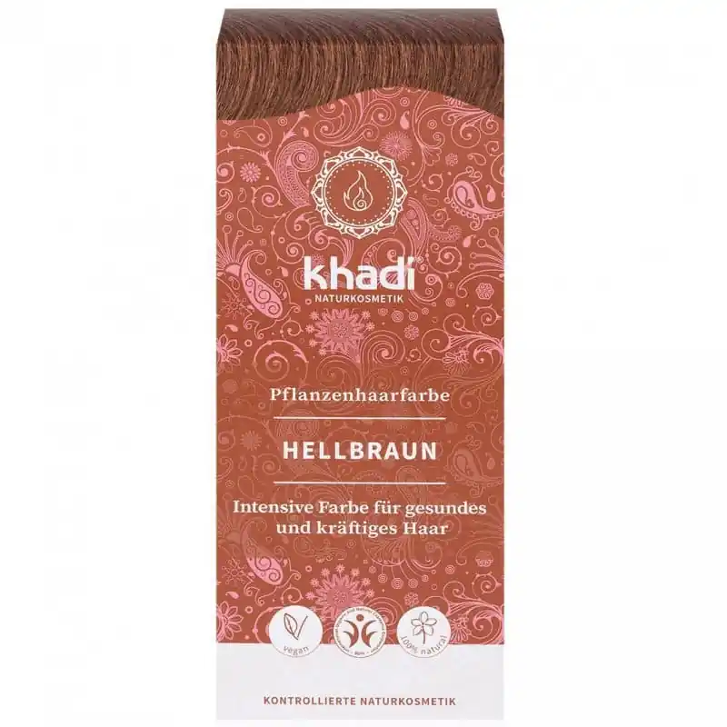 Khadi Hajfesték por – Világosbarna – 100g Bestseller