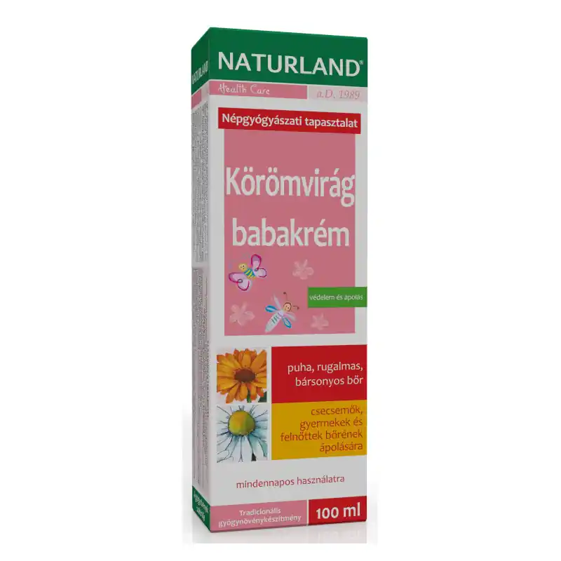 Legkelendőbb Naturland Körömvirág babakrém – 100 g