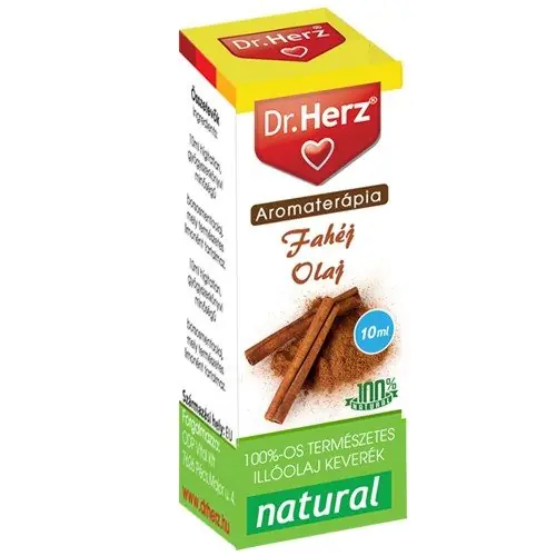 Dr. Herz Fahéj illóolaj – 10ml Biztonságos fizetés