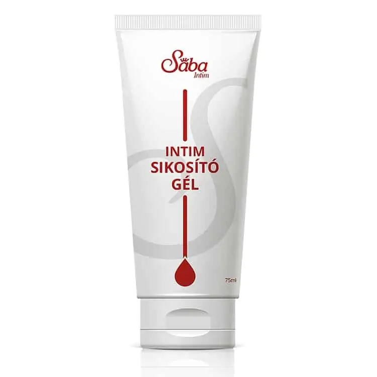 Sába Intim síkosító gél illatmentes – 75ml Biztonságos vásárlás