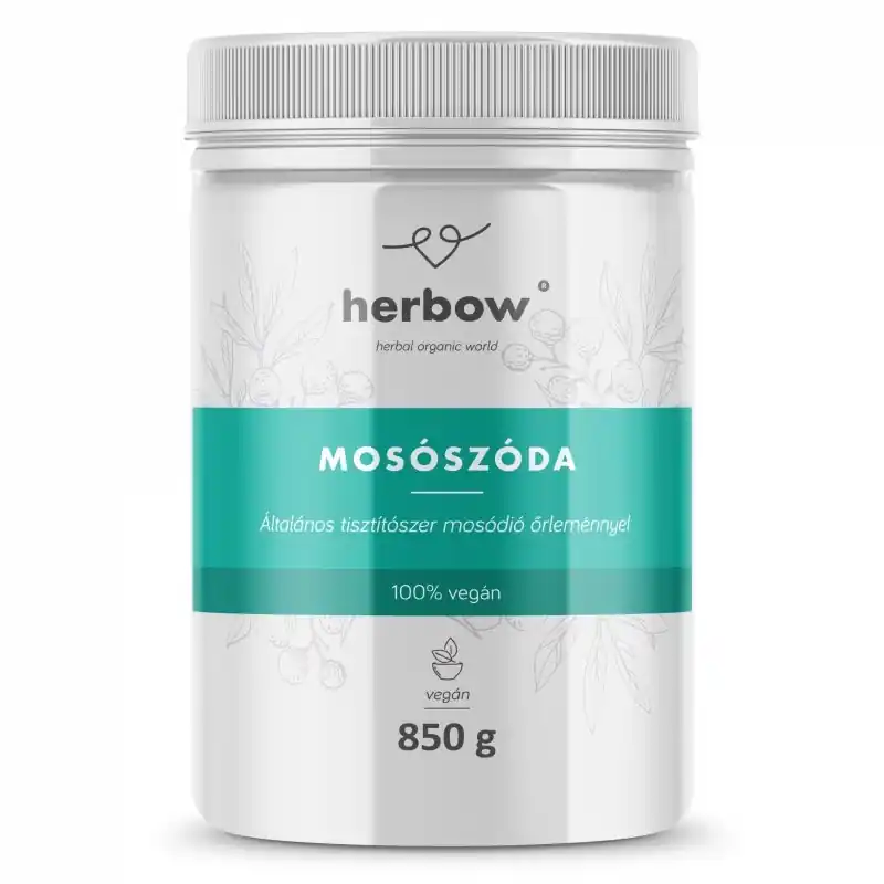 Olcsóbb Herbow Mosószóda mosódió őrleménnyel – 850g