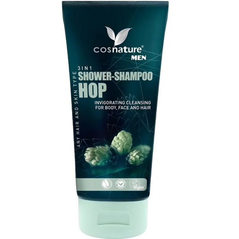 Cosnature MEN 3 az 1-ben élénkítő tusfürdő és sampon – 200ml Kiárusítás