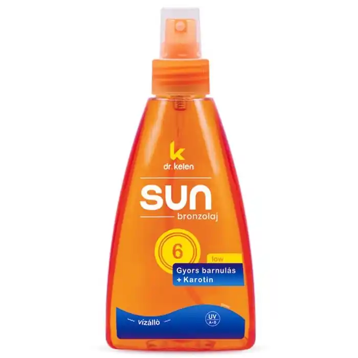 Olcsó Dr. Kelen SunSave F-6 bronzolaj – 150ml