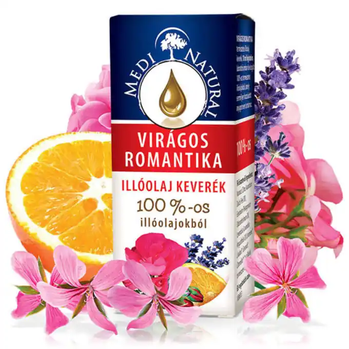 Medinatural illóolaj virágos romantika – 10ml Expressz szállítás