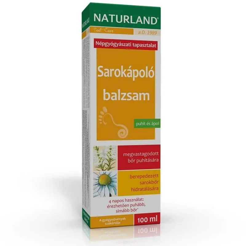 Naturland Sarokápoló balzsam – 100ml Azonnal elérhető