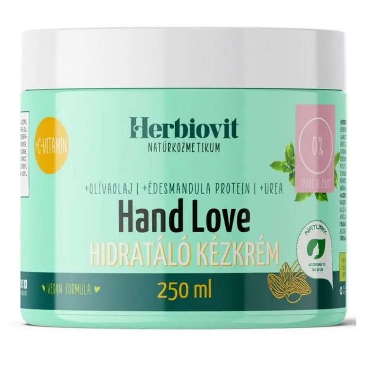 Legnépszerűbb Herbiovit Hand Love hidratáló kézkrém – 250ml