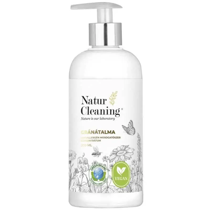 Kedvezmény NaturCleaning Gránátalma mosogatószer koncentrátum pumpás – 500ml
