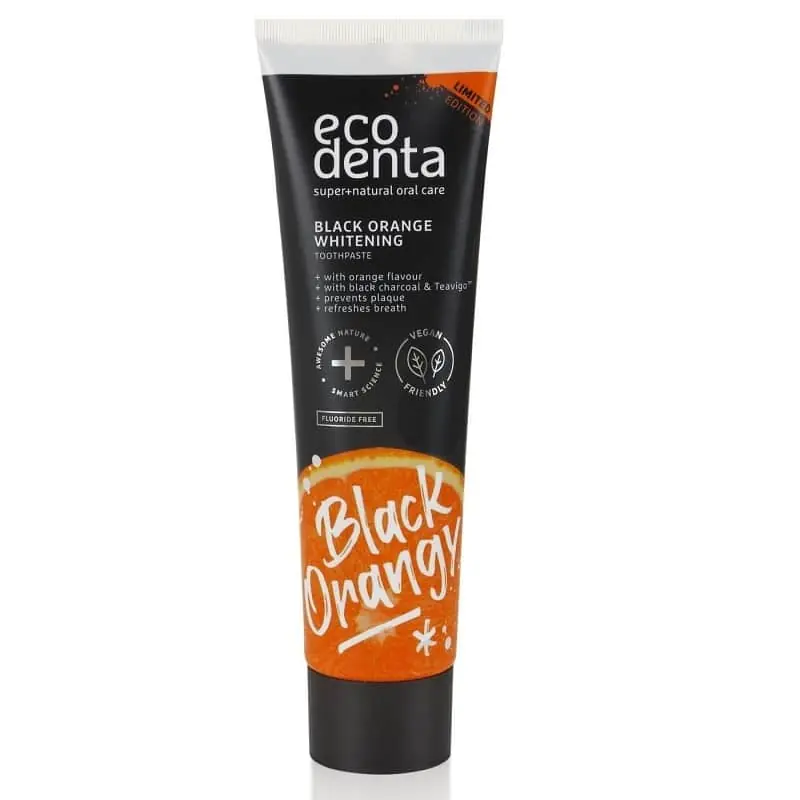 Ecodenta Fehérítő fogkrém szénnel és naranccsal – 100ml Árengedmény
