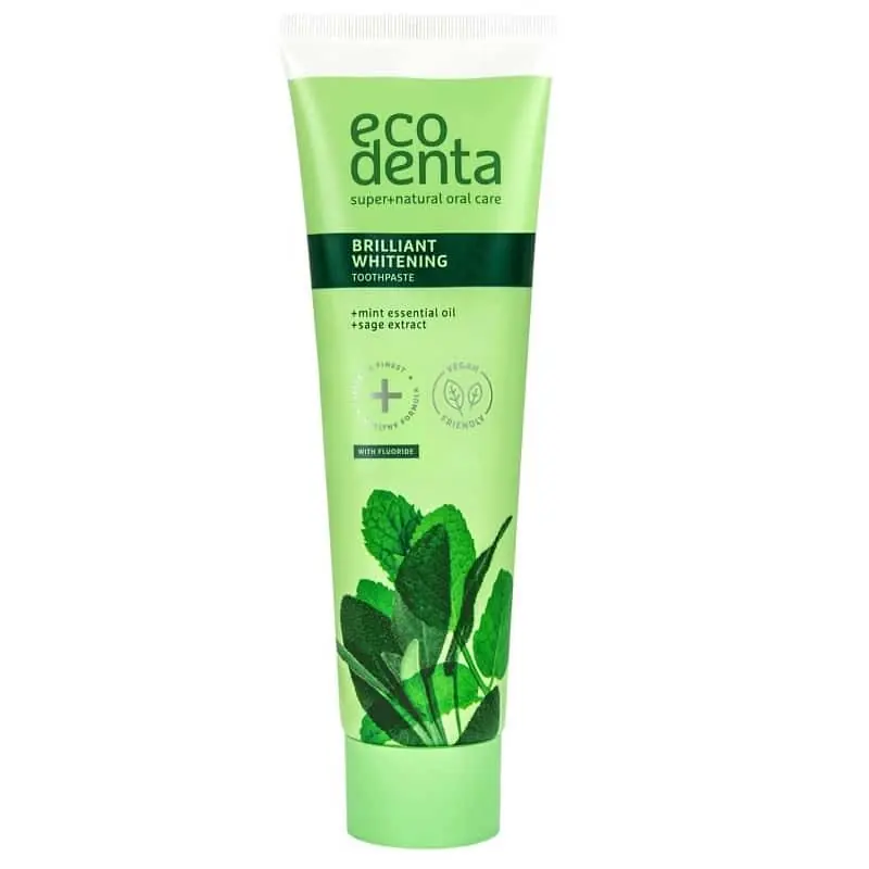 Exkluzív ajánlat Ecodenta Ragyogást adó fehérítő fogkrém – 100ml