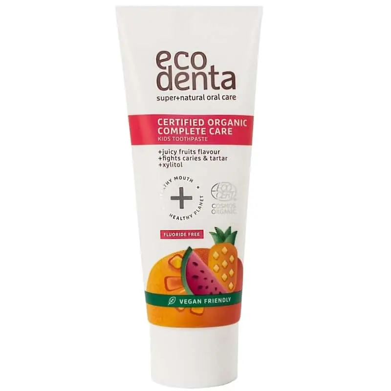 Expressz szállítás Ecodenta Minősített gyümölcsös bio gyermekfogkrém – 75ml