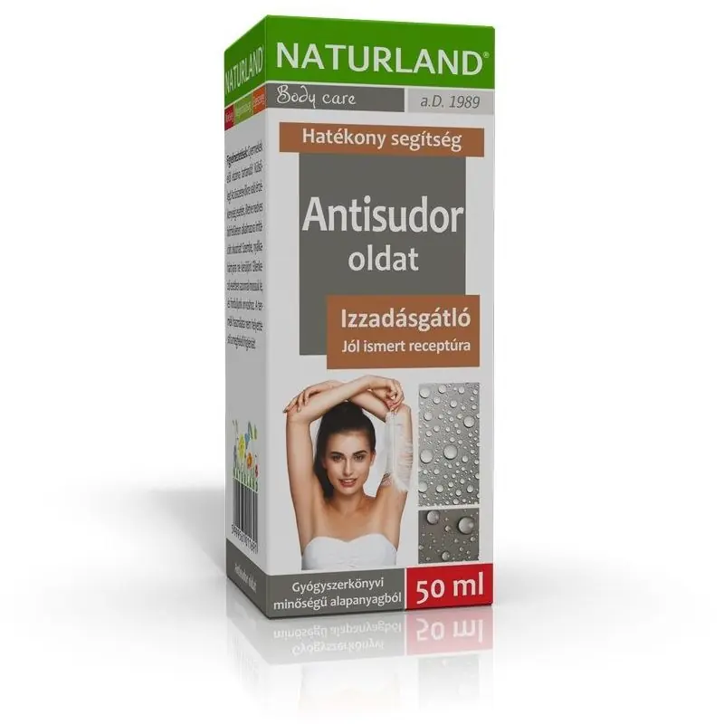 Vedd meg most Naturland Antisudor izzadásgátló oldat – 50ml