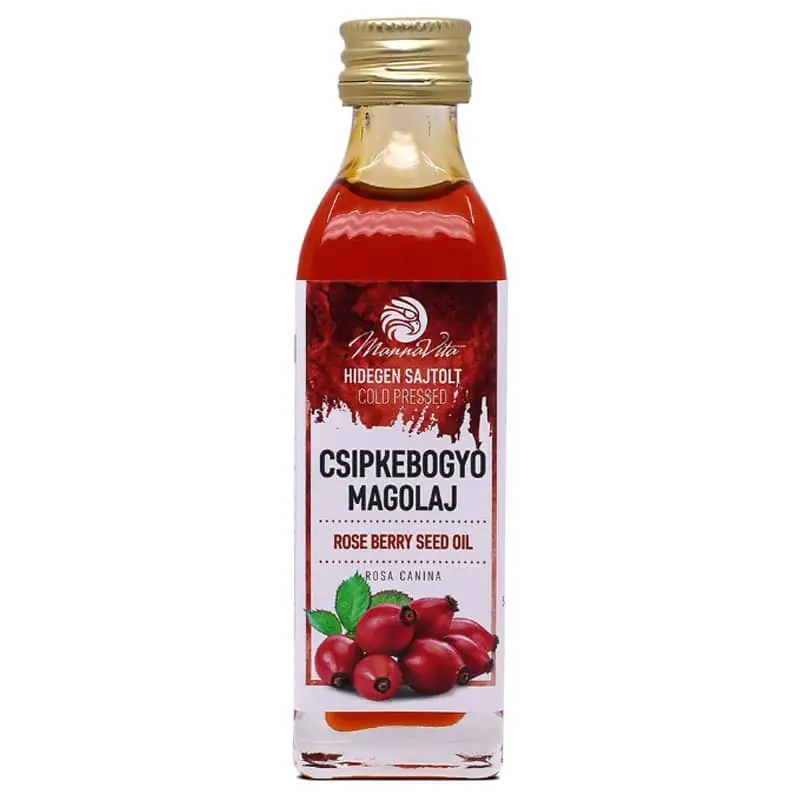 Mannavita Csipkebogyó magolaj 100%-os üvegben – 40ml Prémium