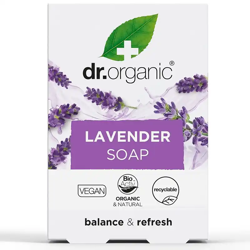 Biztonságos fizetés Dr. Organic bio levendula szappan – 100g