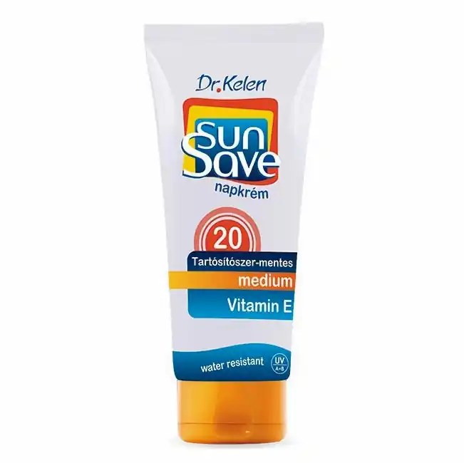 Árcsökkenés Dr. Kelen SunSave F-20 napozó krém – 100 ml