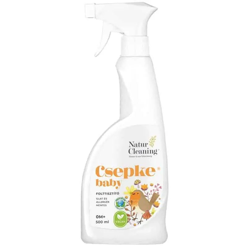 NaturCleaning Csepke Baby allergénmentes folttisztító – 500ml Expressz kézbesítés