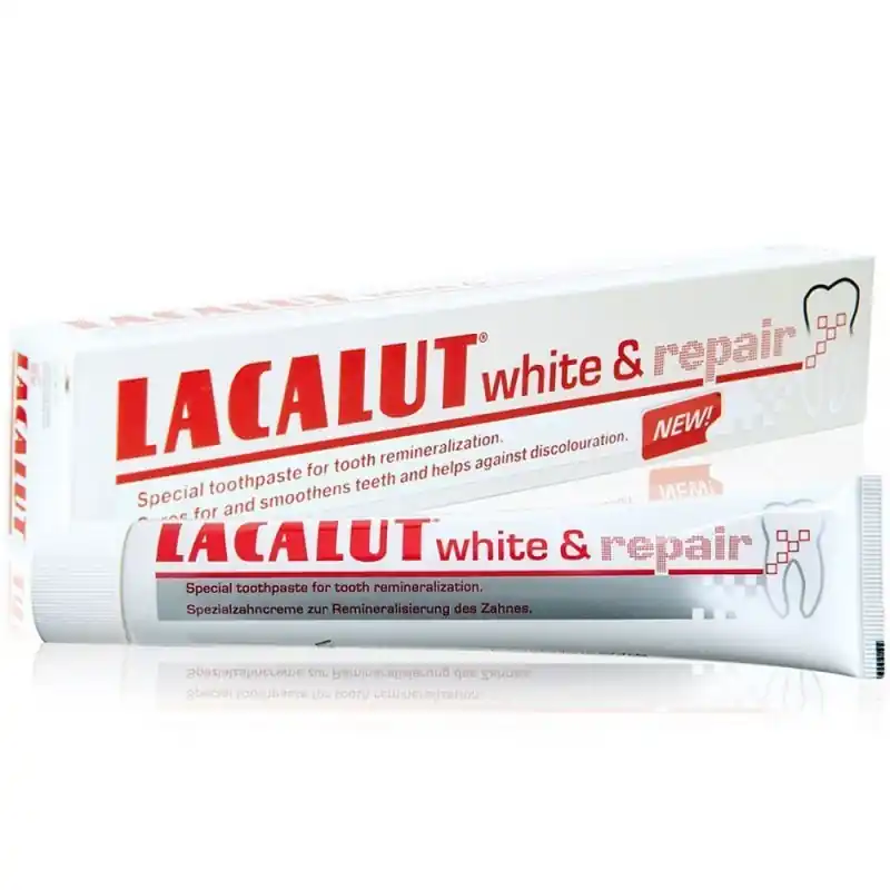 Lacalut White & Repair fogkrém – 75ml Biztonságos vásárlás